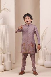 Lilac Achkan set