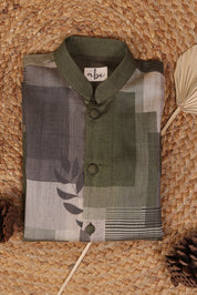 Olive dust Kurta Set