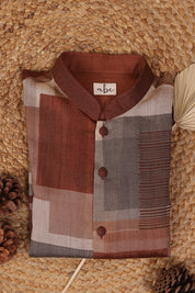Laal Mulaayam Kurta Set
