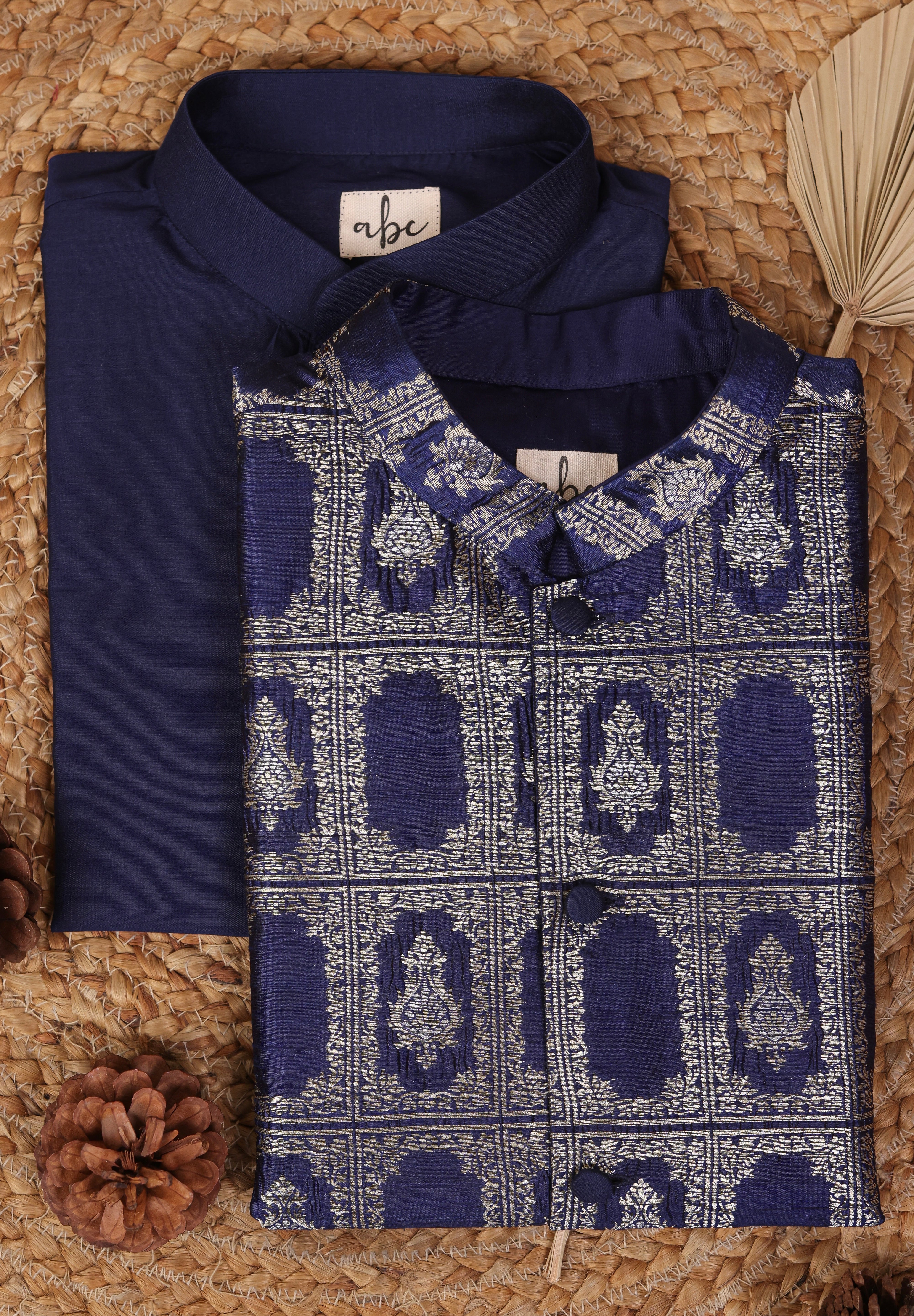 Indigo Loom Jacket Set