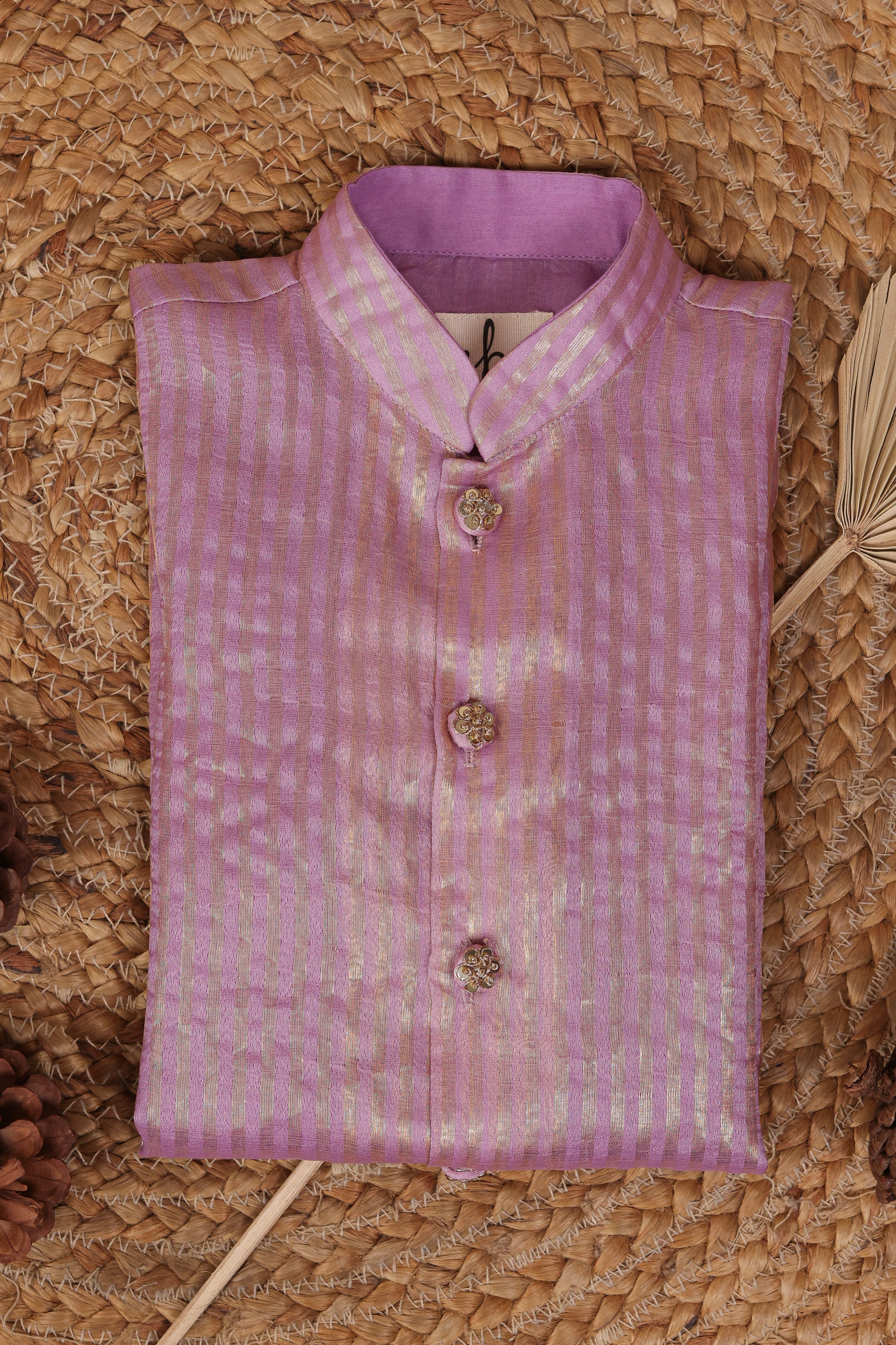 Baigani Zari Kurta Set