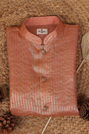 Blush Zari Kurta Set