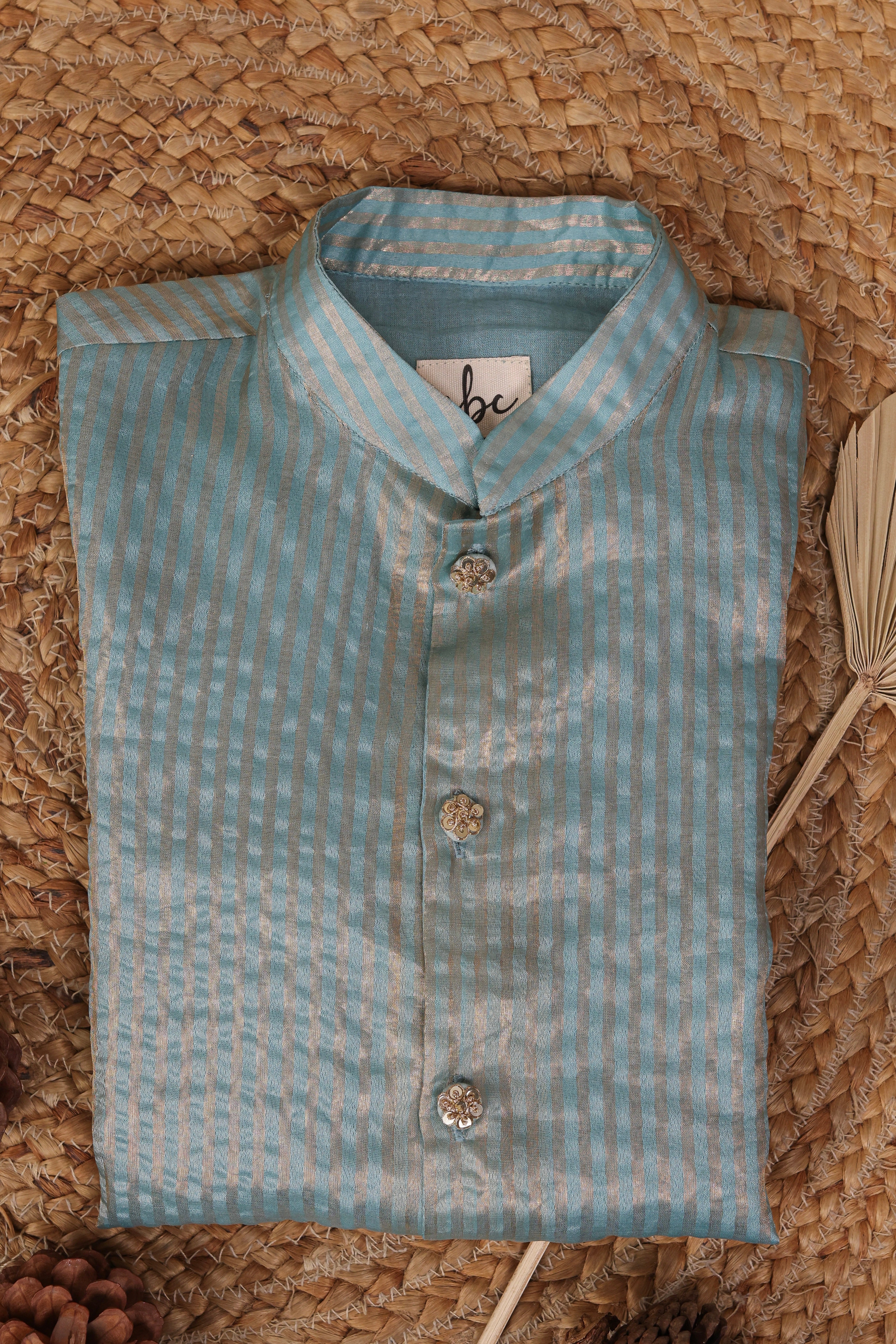 Neel Zari Kurta Set