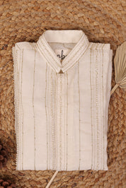 Soft Pearl Kurta Set