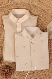 Sand Gleam Jacket Set