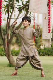 The Grey Angrakha Set