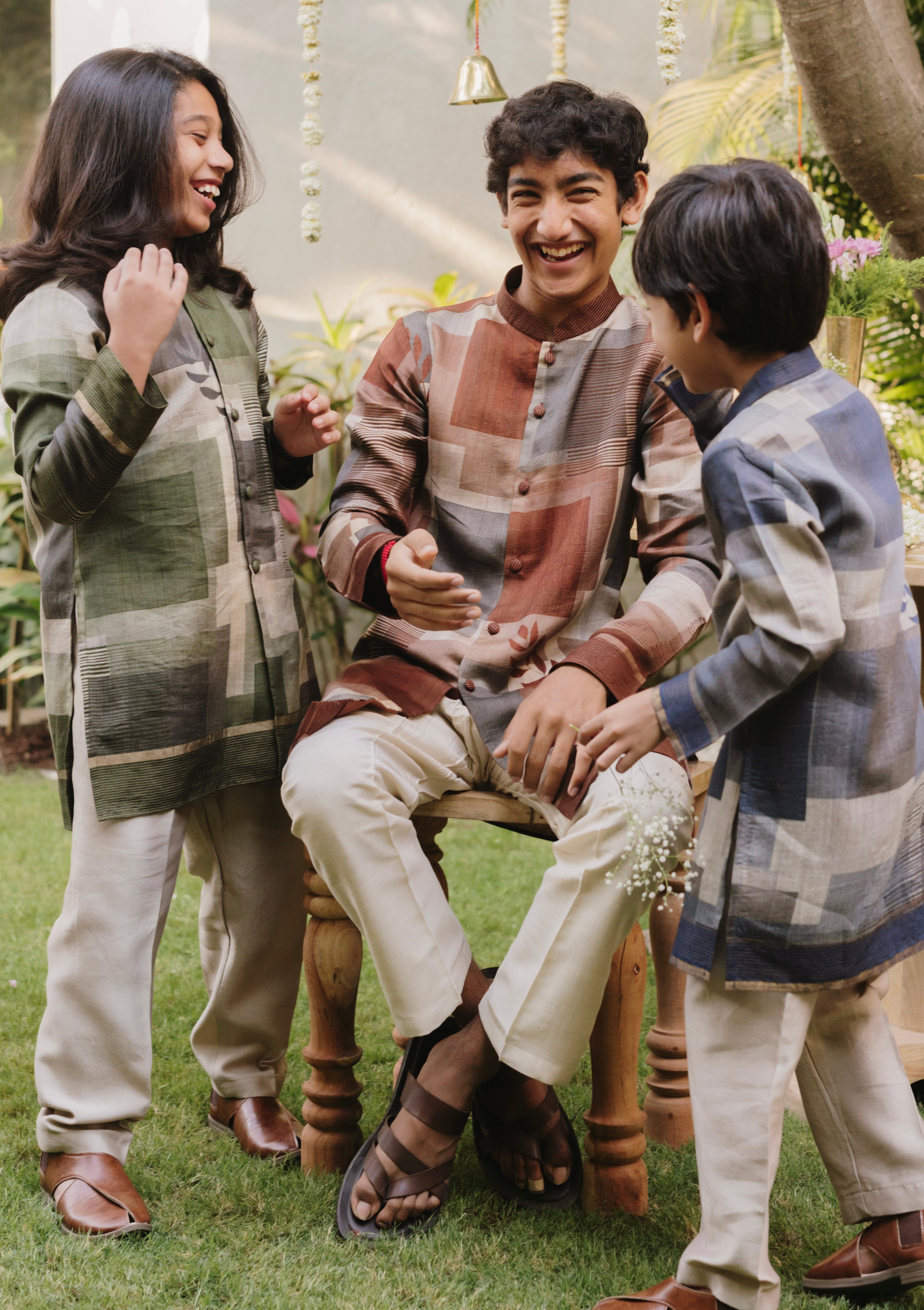 Laal Mulaayam Kurta Set