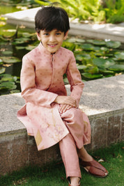 Blush Achkan set