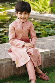 Blush Achkan set