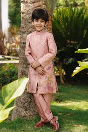 Blush Achkan set