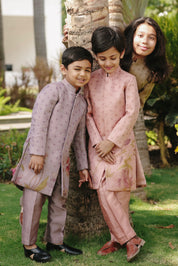 Blush Achkan set