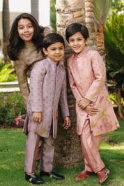 Blush Achkan set