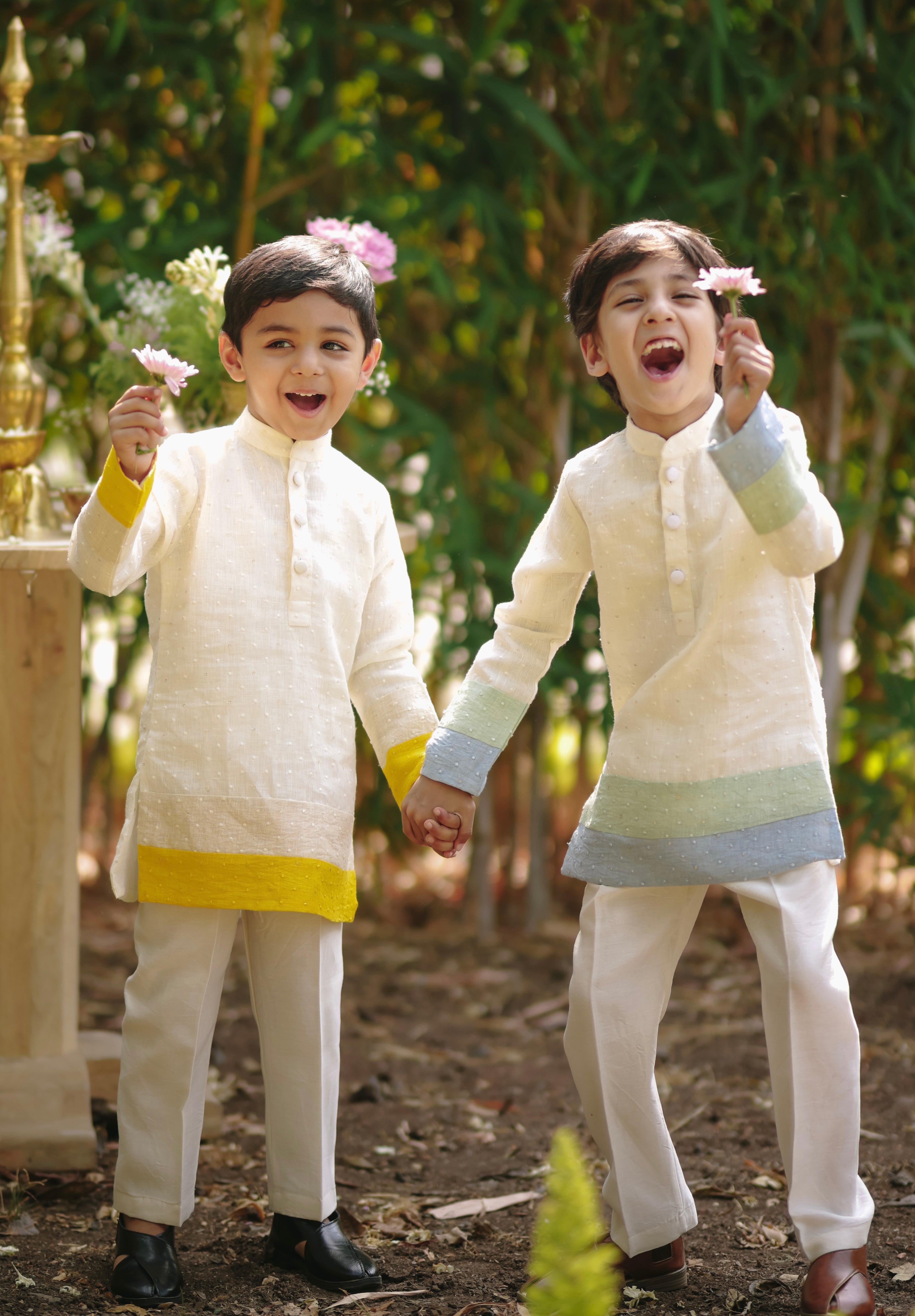 Basant Bloom Kurta Set