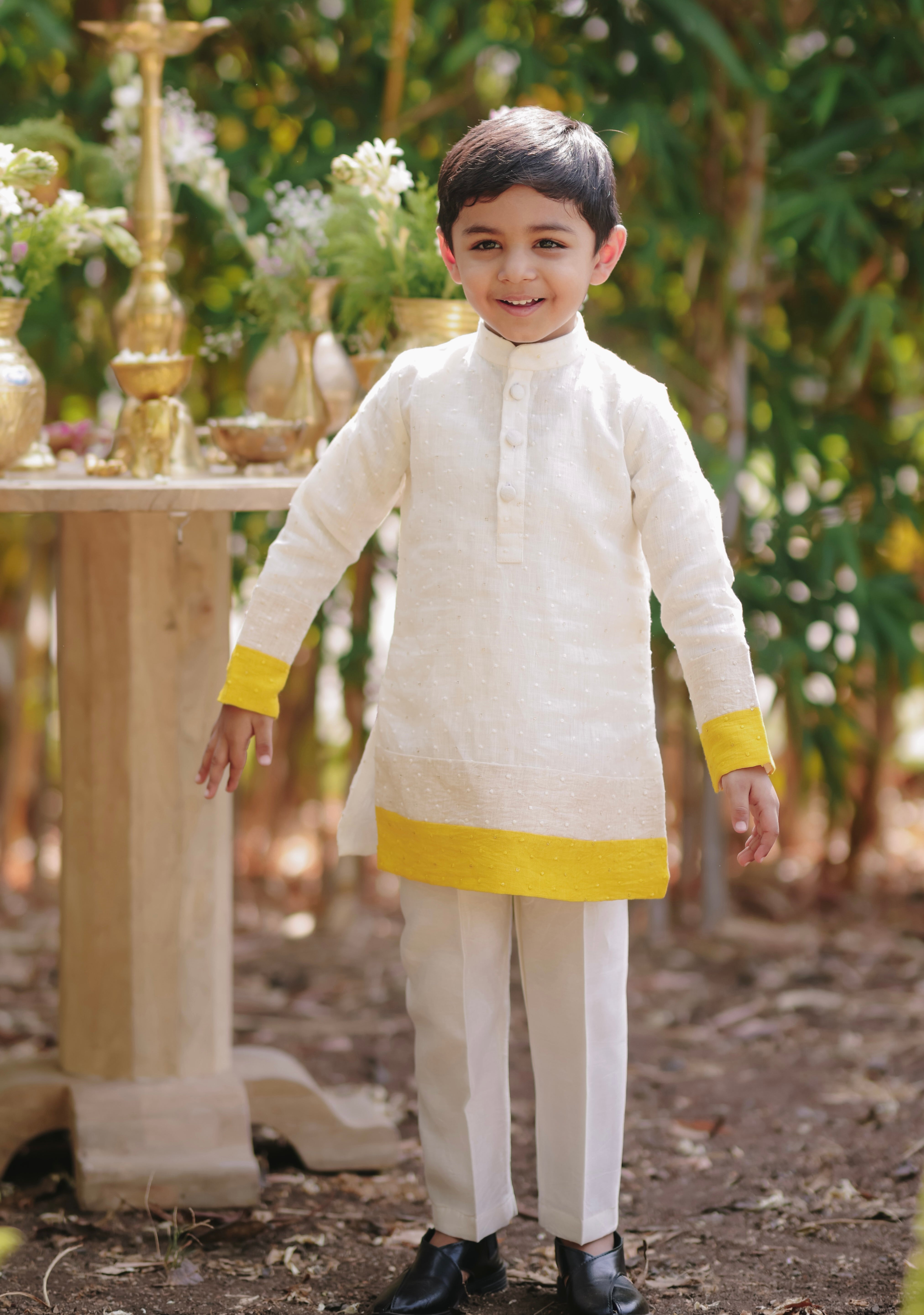 Basant Bloom Kurta Set