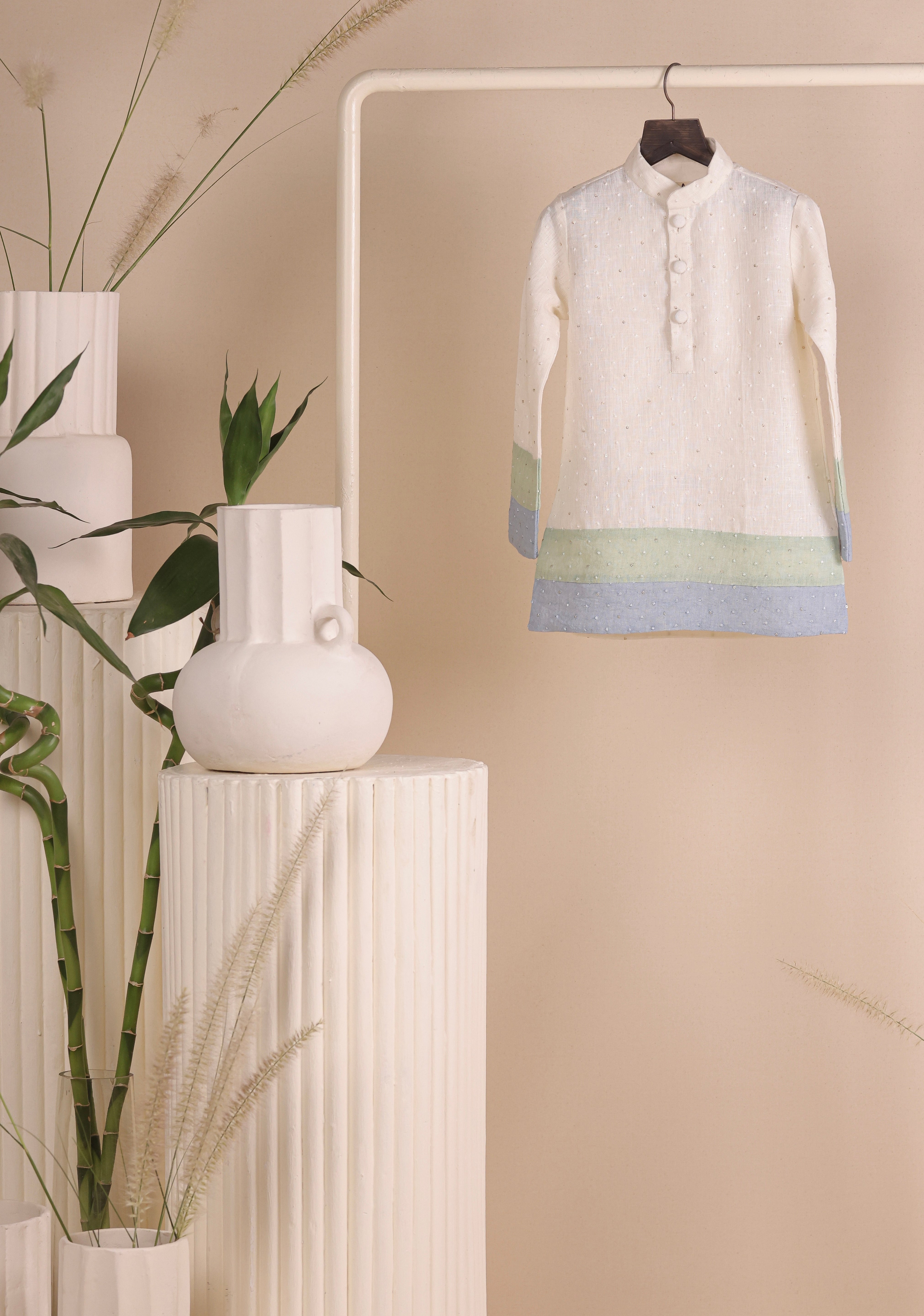 Neel Tara Kurta Set