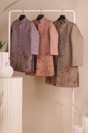 Lilac Achkan set