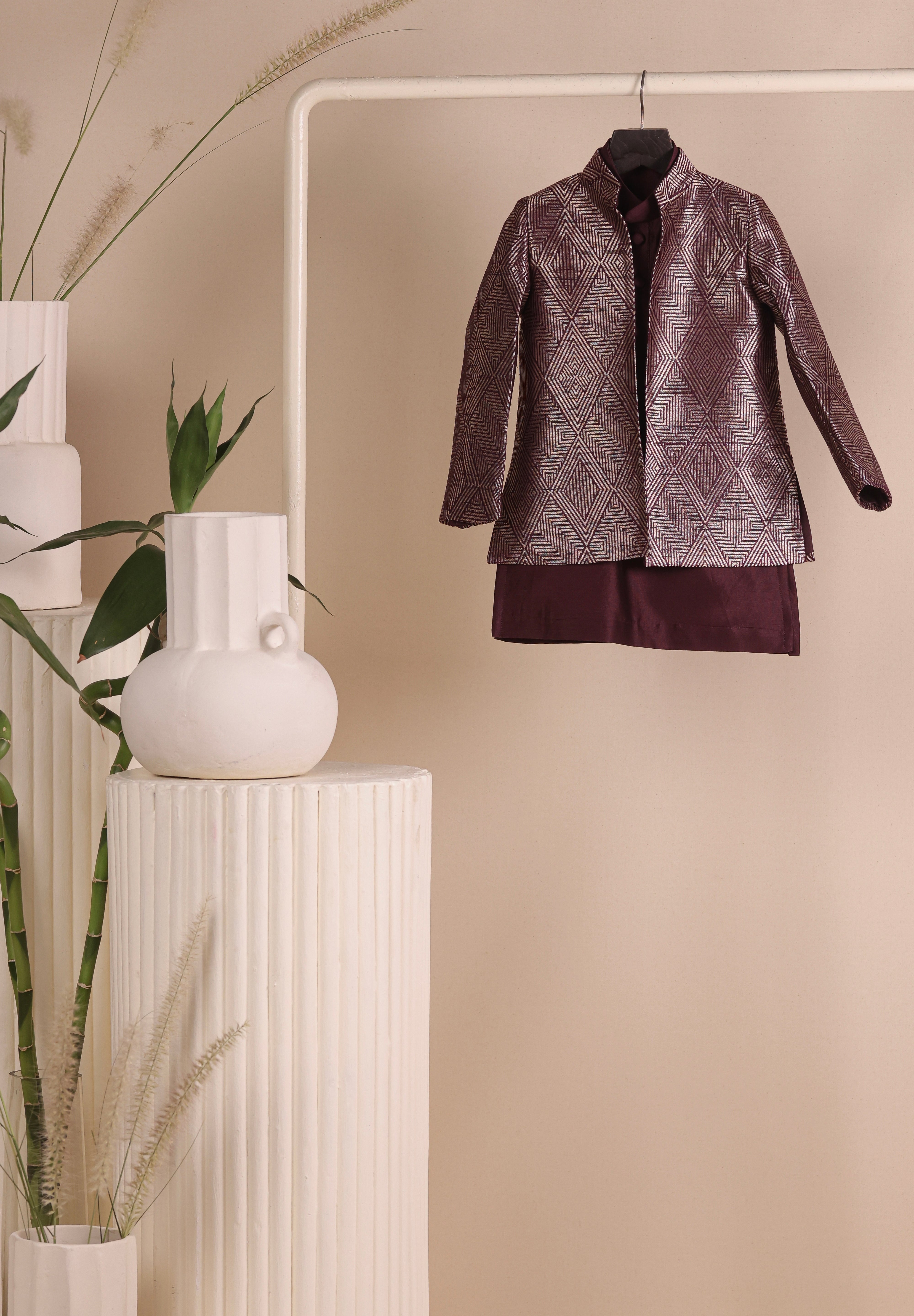 Berry Loom Jodhpuri Set