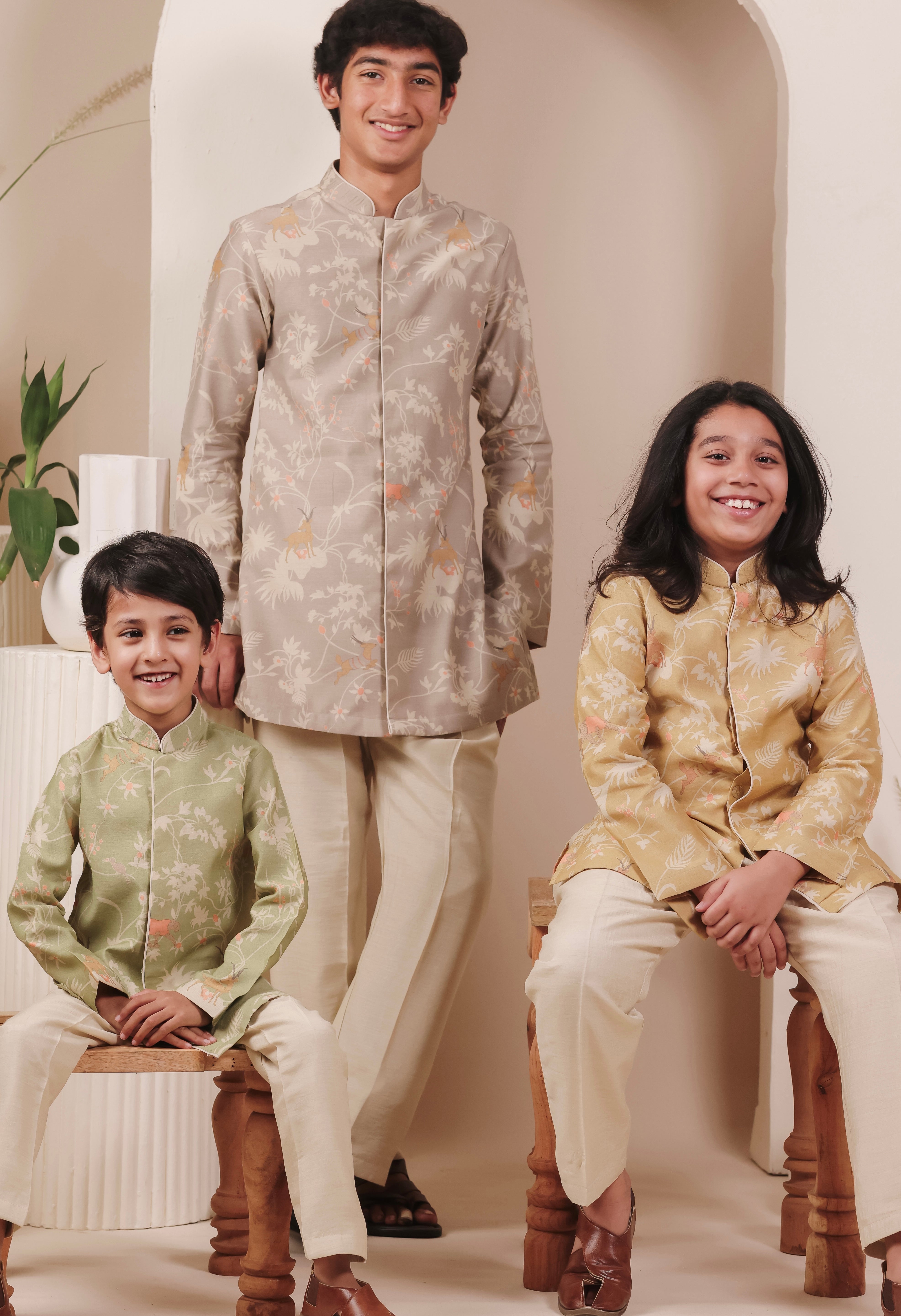 Safari Bloom Kurta Set