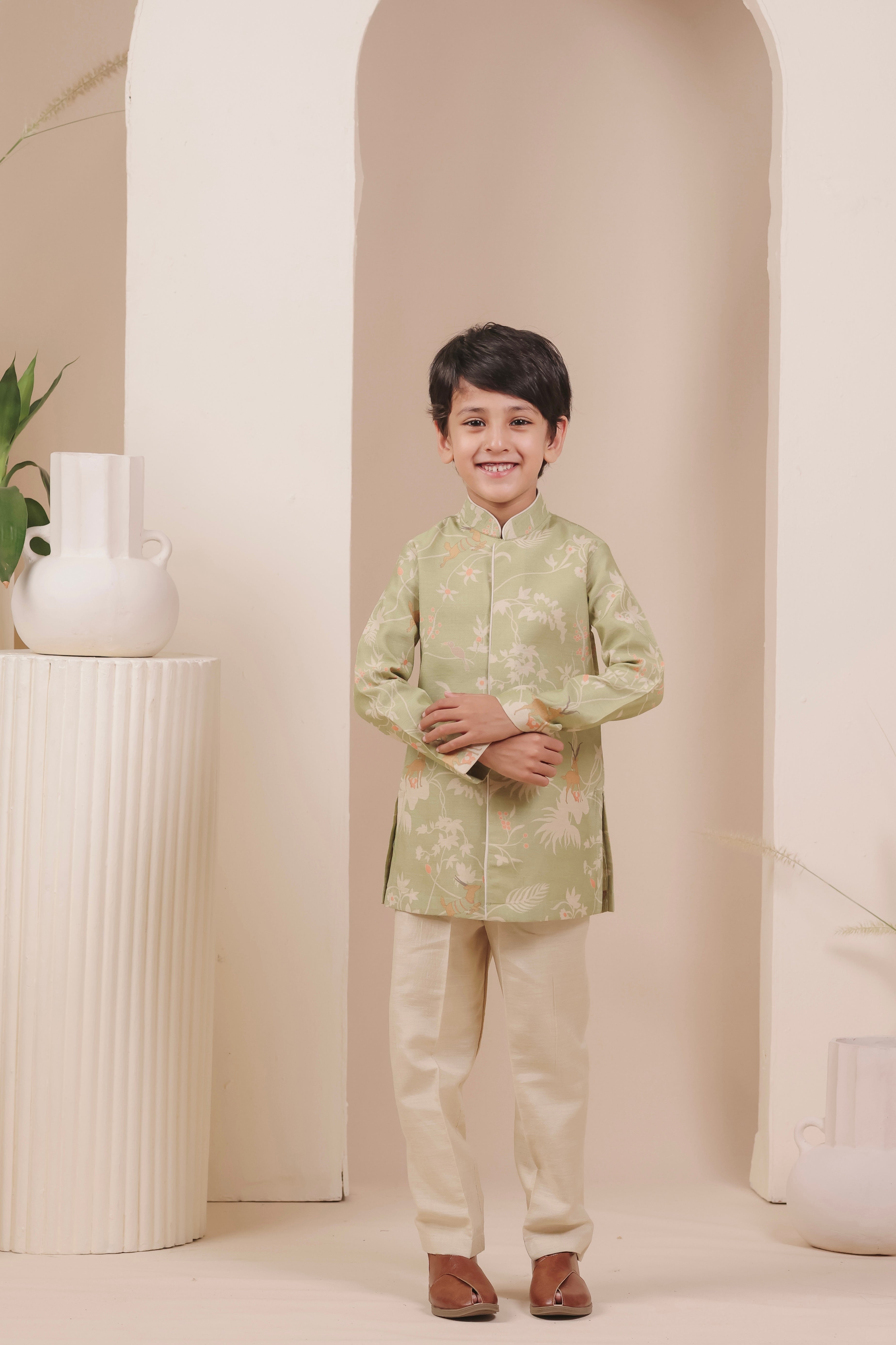 Forest March Kurta Set