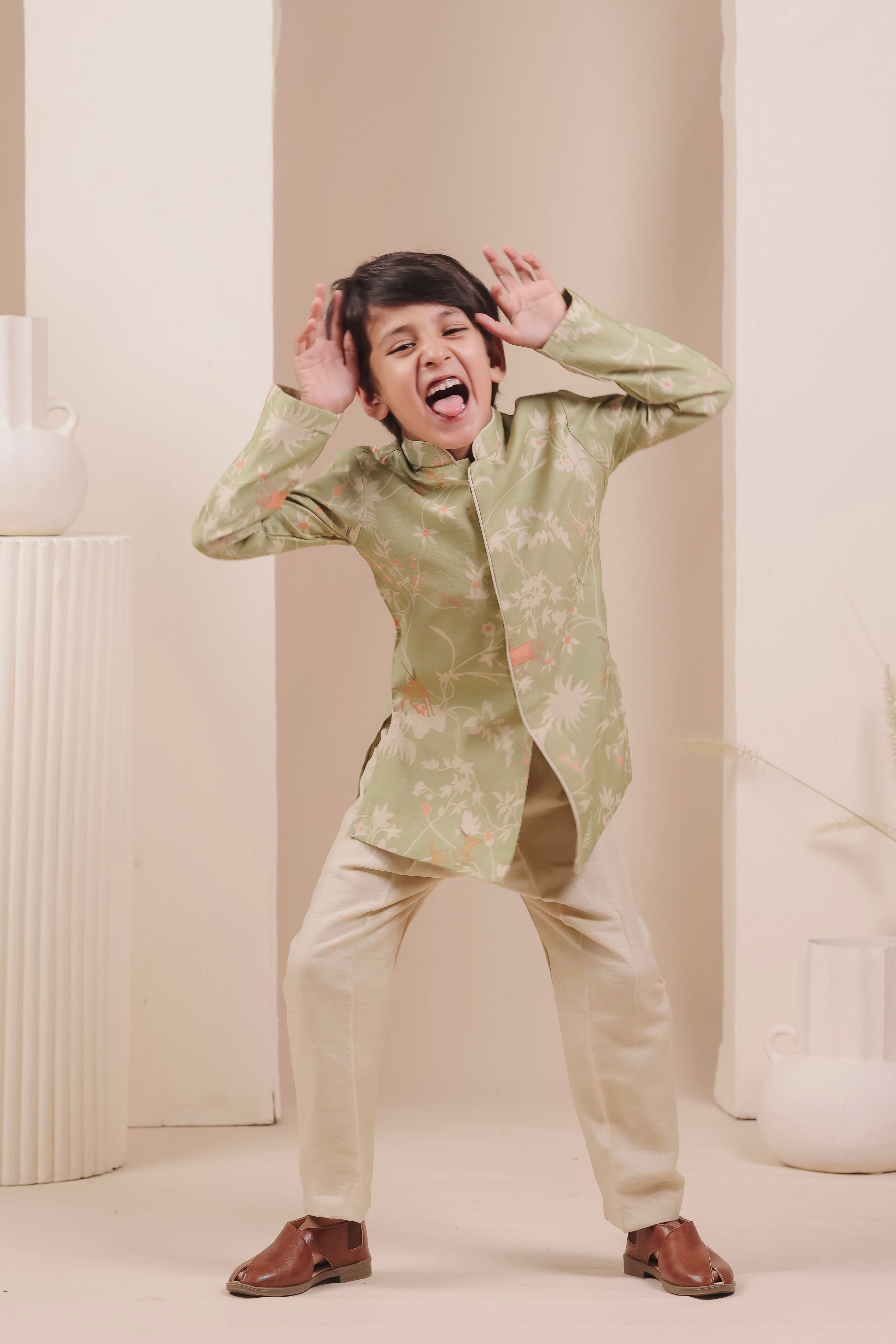 Forest March Kurta Set