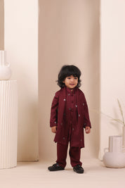 Deep Maroon Kurta Set
