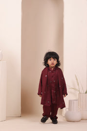 Deep Maroon Kurta Set