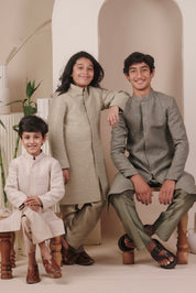 Soft Glow Achkan Set