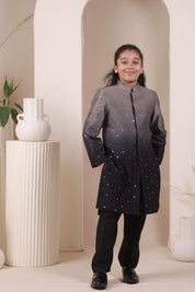 Coal Dust Achkan Set