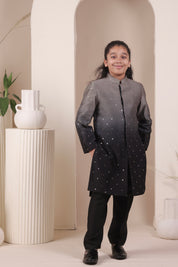 Coal Dust Achkan Set