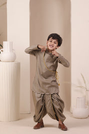 The Grey Angrakha Set