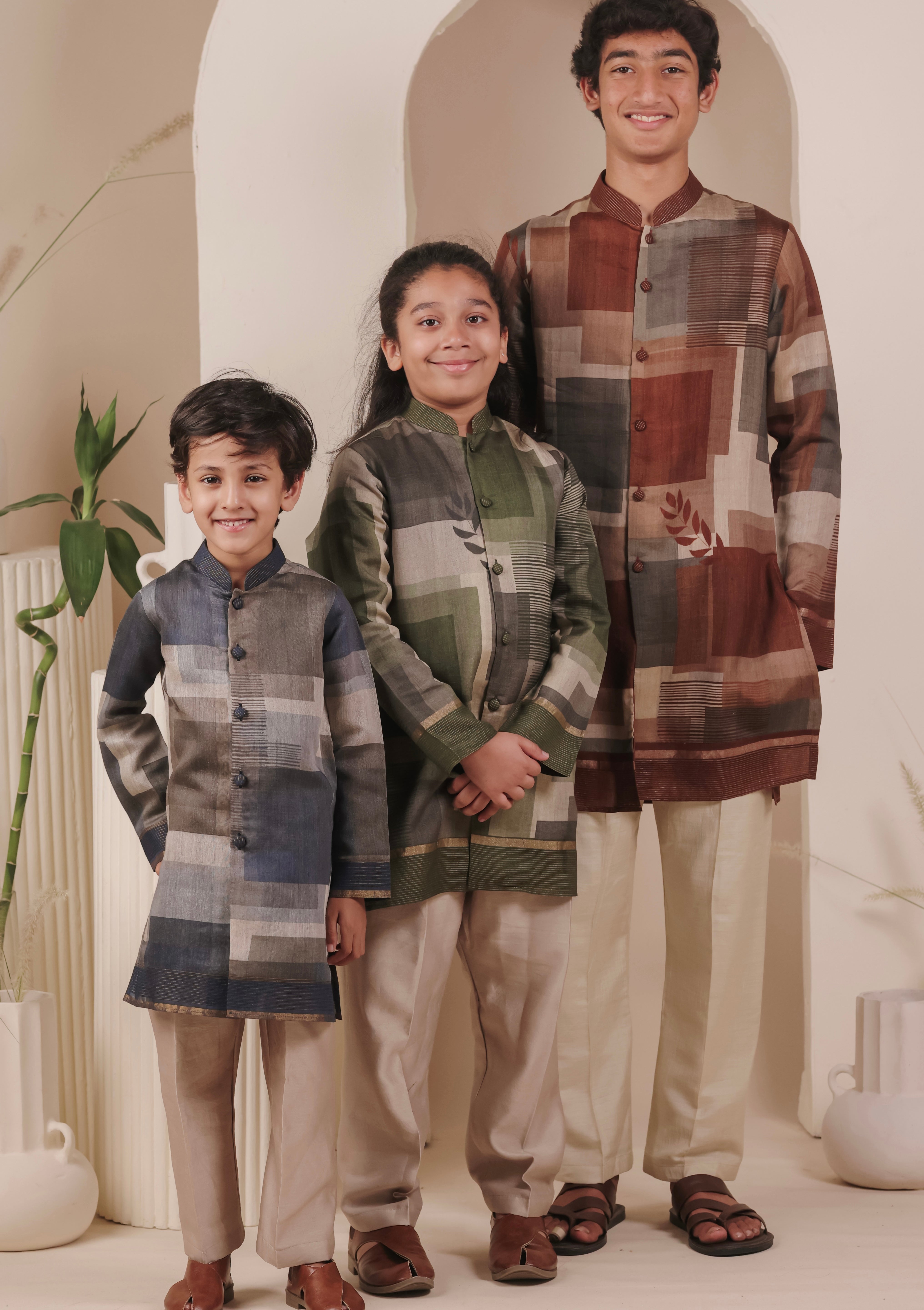 Olive dust Kurta Set