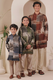 Laal Mulaayam Kurta Set