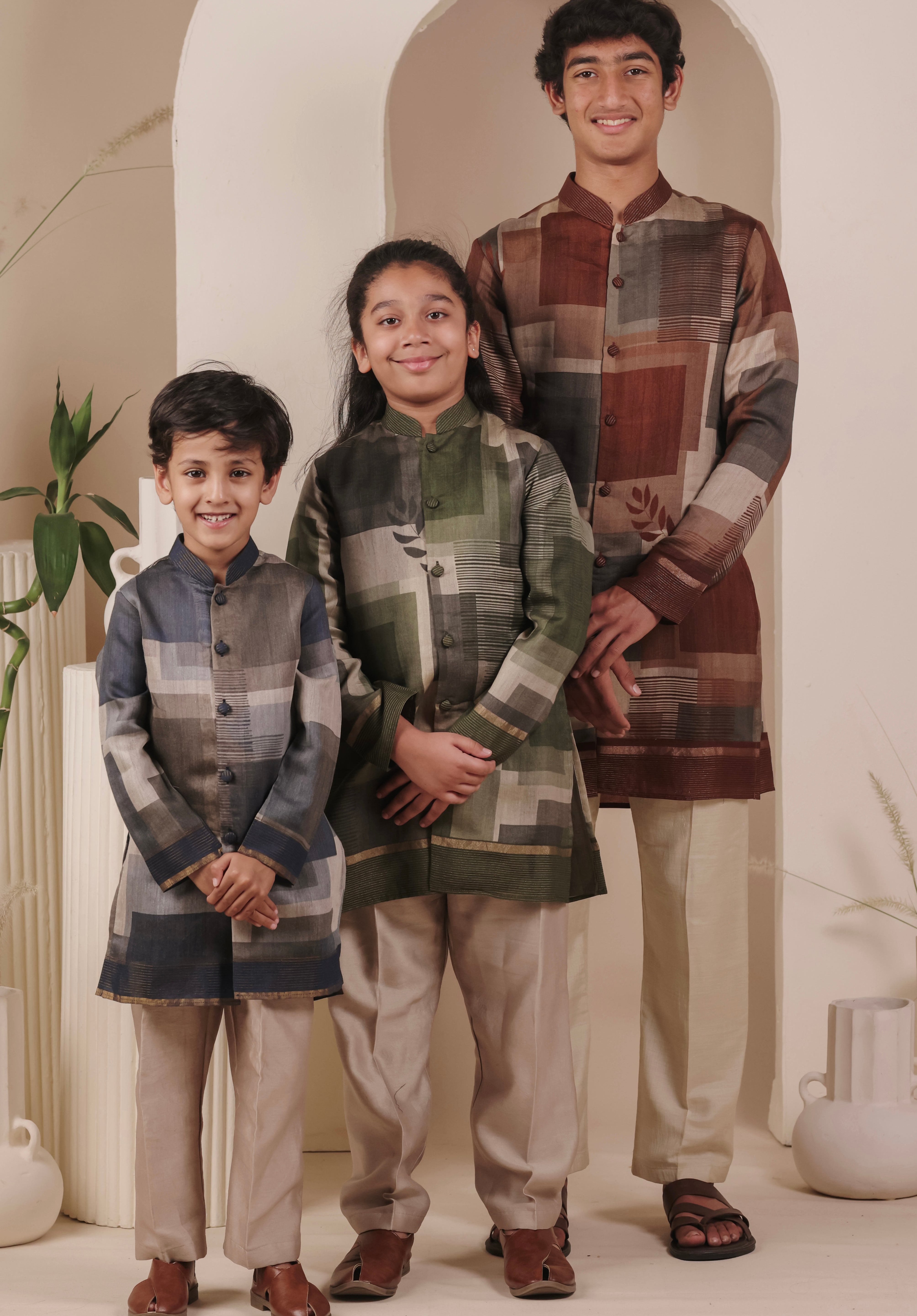 Olive dust Kurta Set