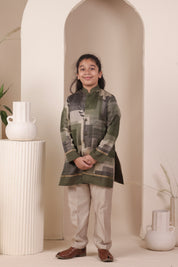 Olive dust Kurta Set