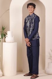 Indigo Loom Jacket Set