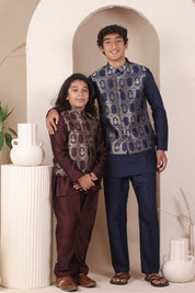 Indigo Loom Jacket Set