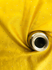 Yellow Chanderi Kurta Set