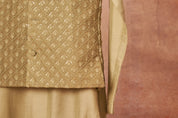 Green Maheshwari Kurta Dhoti Set
