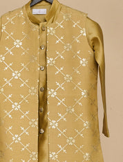 Earth Green Long Jacket Set