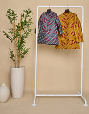 Dijon Mustard Embridered Short Achkan Set