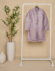 Orchid Lavender Layered Achkan Set