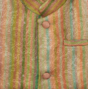 Printed And Embroidered Jacket With Embroidered Kurta Pajama Set